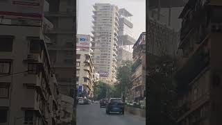 Mukesh Ambani house antilia ambani ambanihouse mumbai [upl. by Yelsel]