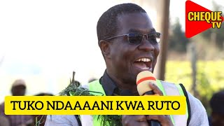 quotSISI TUKO NDAAAAANI KWA SERIKALI YA RUTOquot Railas CS Opiyo Wandayi ROARS in Kuresoi North [upl. by Nivets]