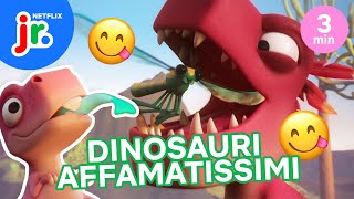 SPUNTINI SAPORITISSIMI 😋 Bad Dinosaurs  Netflix Junior Italia [upl. by Abie]