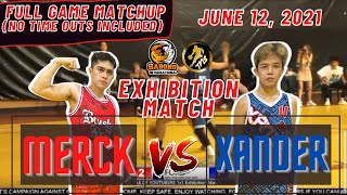 Merck vs Xander Ford Basketball Matchup  June 12 2021 [upl. by Murry]