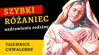 🕊 SZYBKI RÓŻANIEC uzdrowienia rodziny – tajemnice chwalebne różaniec na środę i niedzielę [upl. by Esydnac322]