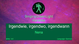 Nena  Irgendwie irgendwo irgendwann  Karaoke Version  SGL146 [upl. by Dauf]