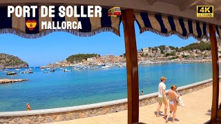 Soller and Port de Soller 🇪🇸 Mallorca 4K FULL TOUR 2023 [upl. by Adoree]