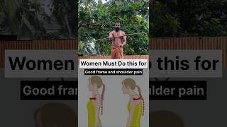 Women must do for the shoulder painYoga tips aathiyoga gokulyog yoga yogalife [upl. by Major]