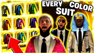 ALL ELITE SUIT COLOR FILES IN NBA2K21 EVENT GLITCH FREE ELITE SUITS [upl. by Eledoya535]