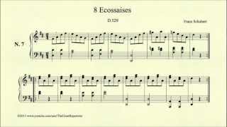 Schubert 8 Ecossaises D 529 No 7 [upl. by Enhpad]