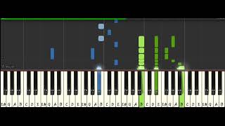 CoCo Lee  Battle Song OST Doulou continent II opening piano tutorial [upl. by Onitsirc231]