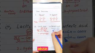 How to write formulas of Organic compounds Chemistry [upl. by Ahsenak]