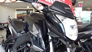 Honda CB Hornet 160r Review Dual amp Single Disk  Walk around Video Review At Showroom  India [upl. by Naerda]