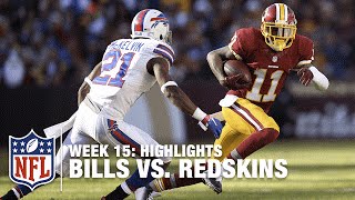 Bills vs Redskins  Week 15 Highlights  NFL [upl. by Rentsch930]