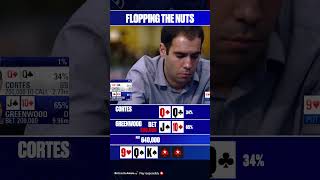 Flopping The Nuts 😳 PokerStars PCA [upl. by Nivej]