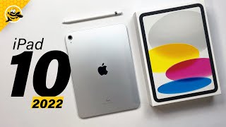 iPad 10th Gen 109 2022  Unboxing and First Review [upl. by Enihpad]