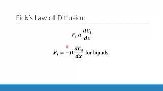 Mass Transfer  Molecular Diffusion [upl. by Islek]