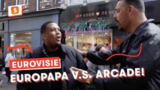 Je moet JOOST niet DISRESPECTEN  Eurovisiebattle Europapa VS Arcade  Nieuws [upl. by Audly716]