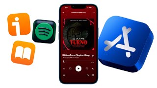 Apps para escuchar audiolibros en iPhone [upl. by Ahsikahs]