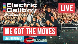 Electric Callboy  WE GOT THE MOVES LIVE in Denver CO US TOUR 2023 [upl. by Rehsu344]