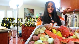 How to Cook a Seafood Boil Step by Step [upl. by Airamesor]