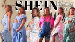 SHEIN MATERNITY HAUL 2024  SHEIN TRYONHAUL  ZIMBABWEAN YOUTUBER  LATELY MRS C [upl. by Gunner]