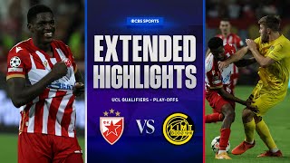 Crvena zvezda vs BodøGlimt Extended Highlights  UCL Qualifiers  Playoffs  CBS Sports Golazo [upl. by Annayat956]