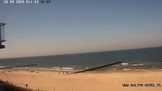 Magiczne chwile na plaży w Niechorzu Oglądaj na żywo  niechorzekamerapl  Live camera [upl. by Harol499]