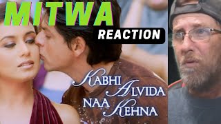 REACTION  Mitwa Full Video  KANKShahrukh KhanRani MukherjeeShafqat Amanat AliShankar Mahadevan [upl. by Eehc]