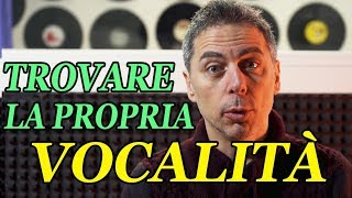 Qual è la nostra VERA VOCE Come riuscire a cantare con la propria vocalità [upl. by Anoval548]