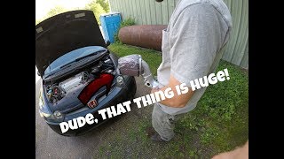 Honda Civic Si KampN Intake Install DIY 20062011 Si [upl. by Olivann282]