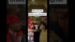 Zias and Blou react to Kendricks diss 😱 trending shorts kendricklamar drake music hiphop fyp [upl. by Ecinereb]