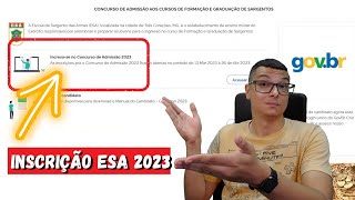 Como fazer a inscrição na ESA 2023 [upl. by Peirce185]