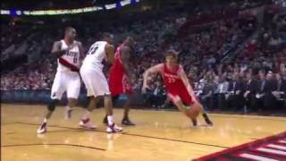 LaMarcus Aldridge blocks Chandler Parsons [upl. by Crandale]