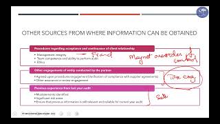 ISA 315 Identifying and Assessing the risk of Material Misstatement by Sir Hafiz Salman ACA ST Acadm [upl. by Eiramasil94]