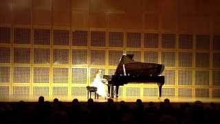 Laetitia Hahn just turned 9 plays Haydn Sonata at Robert Schumann SaalDüsseldorf [upl. by Enelhtak199]