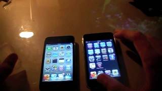 iPod Touch 4th Gen VS iPod Touch 2nd Gen [upl. by Goulden]