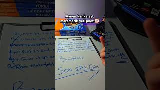 AYNEN KANKA AYT MATEMATİK YETİŞMEZD yks yks2025 [upl. by Bussy]