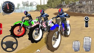 Offroad Dirt Motocross Bike Multiplayer Mud Racing Motorcycle Stunt Bike Offroad Outlaws Gameplay [upl. by Endres]