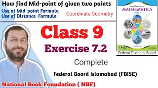 Class 9 Exercise 72 NBF Maths Ex 72 Class 9th federal board FBISE Math national Book foundation [upl. by Carie930]