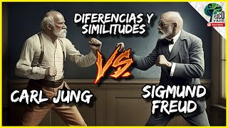 DIFERENCIAS Y SIMILITUDES entre las teorías de SIGMUND FREUD y CARL JUNG  PSICOANÁLISIS 🤼🤝 [upl. by Nonnaer]