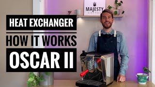 How Heat Exchanger Boilers Work on Espresso Machines  Featuring Nuova Simonelli Oscar II [upl. by Naujyt]