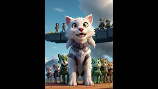 The Last Stand of the Silver Paws 😍😍 mujboy cute kitten viral trending catstory [upl. by Sixela]