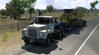 Mack R600 Mod  Gameplay  ATS v150 [upl. by Adar]