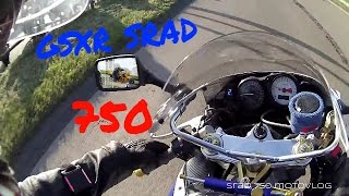 GSXR SRAD 750 RIDE TO LLANGOLLEN MID WALES UK [upl. by Lind]