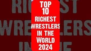 WWEs top 10 richest superstars wwe wrestling ytshort [upl. by Jammie148]