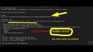 kotlin error  Plugin id orgjetbrainskotlinjvm version   was not found [upl. by Consuelo]