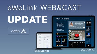 eWeLink WEB V38 update  Dark Mode available on CAST [upl. by Konyn]