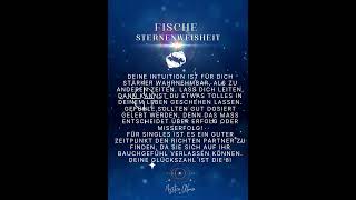 Fische Horoskop Es ist dein Impuls wenn er dich findet horoscope sternzeichen astro orakel [upl. by Eveleen]