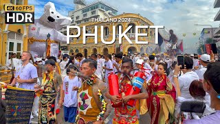 🇹🇭 4K HDR  Phuket Vegetarian Festival 2024  The most amazing festivals in the world [upl. by Kathlene]