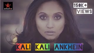 KALI KALI ANKHEIN  Cover by REVOLUTION  Feat MOU SULTANA  HD 1080P [upl. by Weinshienk677]