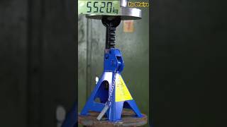 How Strong is a Car jack 🤔 150 Ton Hydraulic Press Test🔥🚗😱 hydraulicpress carjacktest shorts [upl. by Beekman14]