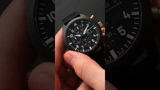 IWC Top Gun Часы для настоящих мужчин часы мужскиечасы швейцарскиечасы iwctopgun [upl. by Ilan]