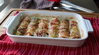 PancettaWrapped Leek Gratin Recipe  How to Make Leek Gratin [upl. by Siurad]